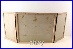 Rare Antique 1920's Atwater Kent Tube Radio Store Advertising Wood Sign Display