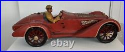 Rare Antique Alfa Romeo Bugatti Race Car Store Display Huge Model Car 29 inches