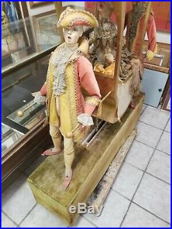 Rare Antique Animated Mechanical Victorian Store Window Display Automaton Xmas