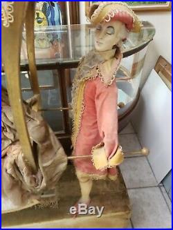 Rare Antique Animated Mechanical Victorian Store Window Display Automaton Xmas