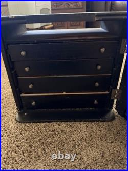 Rare Antique Beauty Supply Cabinet La Cross General Store Display Case 13.5