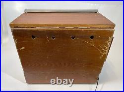 Rare Antique Kaywoodie Pipe Tobacco Wood Rotate Countertop Retail Store Display