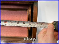 Rare Antique Kaywoodie Pipe Tobacco Wood Rotate Countertop Retail Store Display