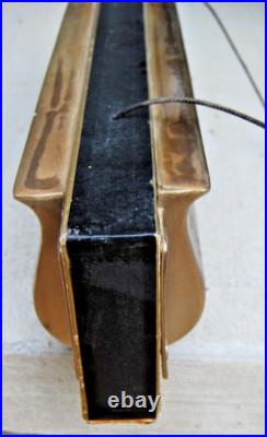 Rare Antique M. Hohner Store Display Marine Band Harmonica A440 Advertising