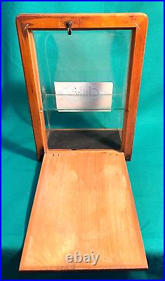 Rare Antique Original CHILDS' RAZOR BLADE SM ADV COUNTER TOP STORE DISPLAY CASE