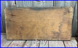Rare Antique Palmers Biscuits Advertising Country Store Flat Counter Top Display