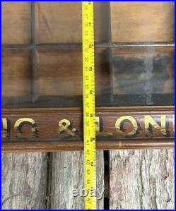 Rare Antique Palmers Biscuits Advertising Country Store Flat Counter Top Display