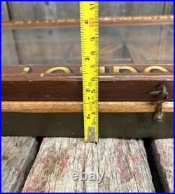 Rare Antique Palmers Biscuits Advertising Country Store Flat Counter Top Display