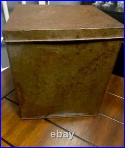 Rare Antique c. 1915 Loose Wiles Sunshine Biscuits Metal Store Display Box