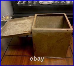 Rare Antique c. 1915 Loose Wiles Sunshine Biscuits Metal Store Display Box