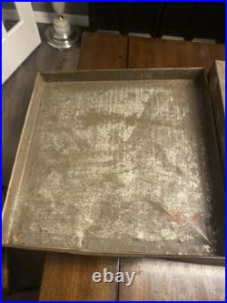 Rare Antique c. 1915 Loose Wiles Sunshine Biscuits Metal Store Display Box