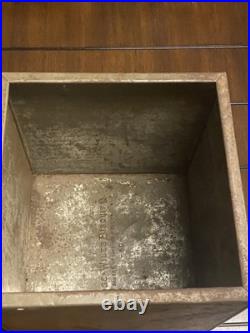 Rare Antique c. 1915 Loose Wiles Sunshine Biscuits Metal Store Display Box