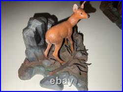 Rare Aurora Cougar & Fawn Store Display Nicest Promo Of The Wildlife Series