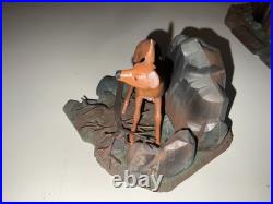 Rare Aurora Cougar & Fawn Store Display Nicest Promo Of The Wildlife Series