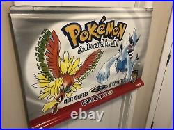 Rare! Authentic Pokémon Gold Nintendo Gameboy Color Promo Store Display Banner