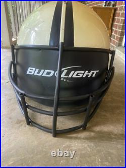 Rare Autographed Tennessee Titans Bud Light Helmet store display