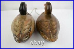 Rare Beautiful Matched Pair Duck Decoys Abercrombie & Fitch Robert Capriola A&f