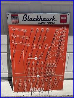 Rare Blackhawk Tools Display Board. ALAD
