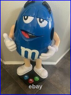 Rare Blue M&M Candy Character Store Display