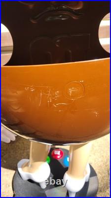 Rare Brown M&M Store Candy Display Character For Candy And Nuts 40
