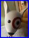 Rare Bullseye Target Dog Statue Store Display Bull Terrier Sculpture