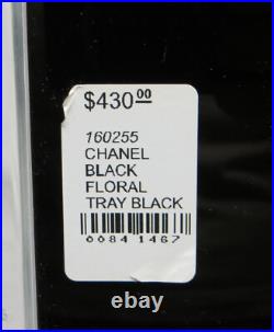 Rare CHANEL Lucite Black White Rose Store Display/Jewelry/Accessories Tray EXC