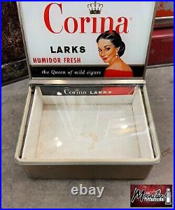 Rare CORINA LARKS Cigar Humidor Store Display