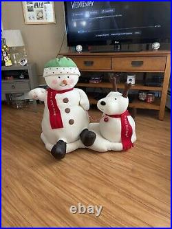 Rare Christmas Decoration 2004 Hallmark Store Display Jingle Pals