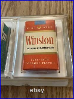 Rare Cigarette Machine Display dummy box 4 Pack Salem Viceroy True Winston Packs