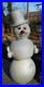 Rare Coca Cola 53 Inches Tall Styrofoam Snowman Coke Store Display
