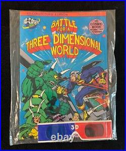 Rare Complete Store Display Kirby Battle For Three Dimensional World 3d + Comics