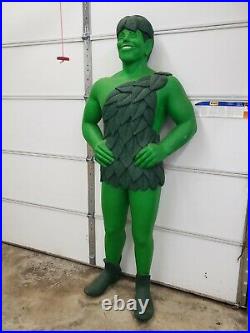Rare Country Store Supermarket Advertising Display Jolly Green Giant