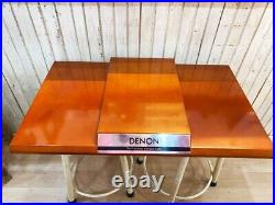 Rare Denon Store Advertising Display for Audio Products wood NFS from Japan