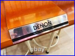 Rare Denon Store Advertising Display for Audio Products wood NFS from Japan