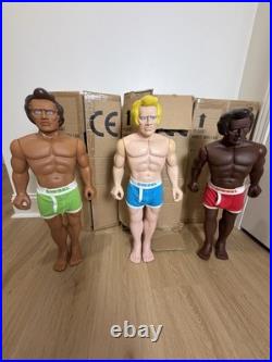 Rare Diesel Retail Display Mannequins POP Advertising Figures Set of 3