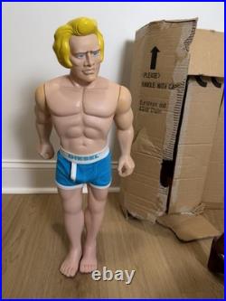 Rare Diesel Retail Display Mannequins POP Advertising Figures Set of 3