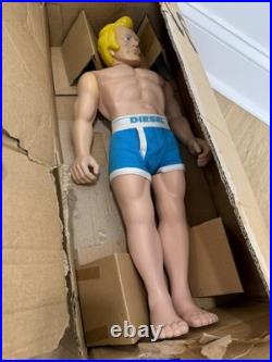 Rare Diesel Retail Display Mannequins POP Advertising Figures Set of 3 Rare Diesel Retail Display Mannequins POP Advertising Figures Set of 3