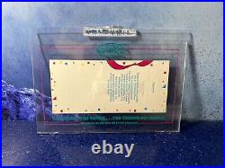 Rare! Disney Store Display Prop Gift Certificate In Store Marketing Display