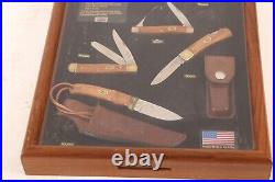 Rare Ducks Unlimited Store Display with all Knives