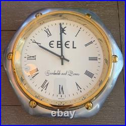 Rare EBEL Jewelry Store Display Gallery Clock 17 Garibaldi And Bruns WORKS