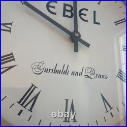 Rare EBEL Jewelry Store Display Gallery Clock 17 Garibaldi And Bruns WORKS