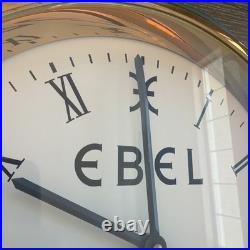 Rare EBEL Jewelry Store Display Gallery Clock 17 Garibaldi And Bruns WORKS