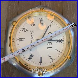 Rare EBEL Jewelry Store Display Gallery Clock 17 Garibaldi And Bruns WORKS