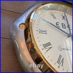 Rare EBEL Jewelry Store Display Gallery Clock 17 Garibaldi And Bruns WORKS