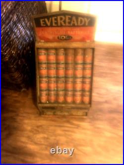 Rare Eveready battery display case