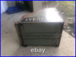 Rare Eveready battery display case