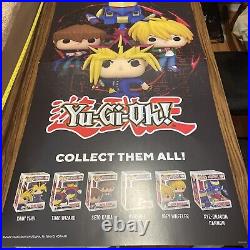 Rare Funko POP Yu-Gi-Oh! Store Display Ad Poster 2020 24x48