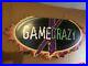 Rare Game Crazy Flame Sign Store Display Entrance Hollywood Video 70x34