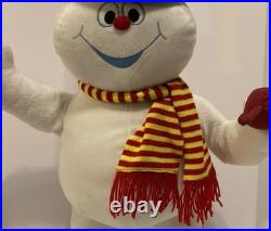 Rare Gemmy Frosty The Snowman Plush Standing Store Display Large Size 29