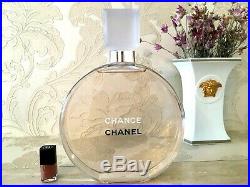 Rare Giant 2 Liters Glass Factice Chanel Chance Eau Vive Store Display Not Perf